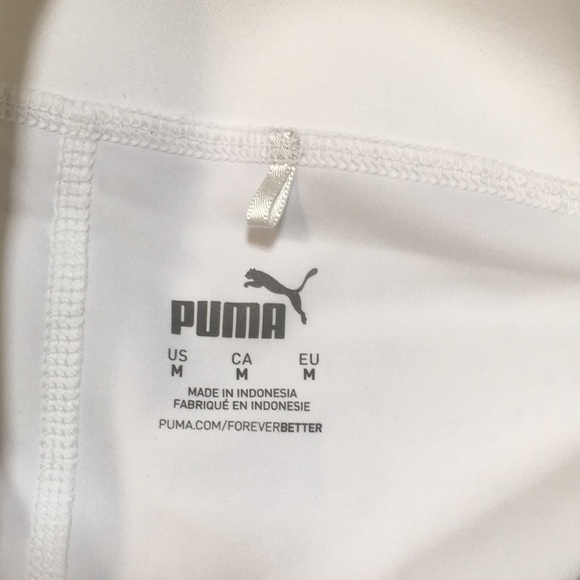 New! Puma PWRShape White Dot Print 16” Golf Skort With Pockets size Medium - Picture 12 of 15